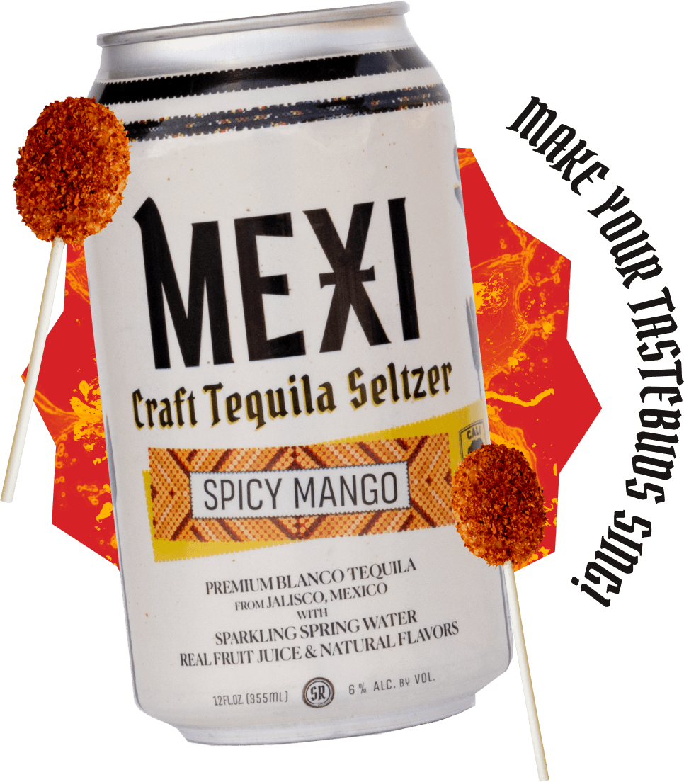 Mexi Spicy Mango Tequila Seltzer