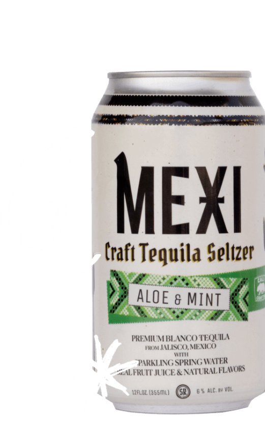 Can of MexiSeltzer Aloe and Mint
