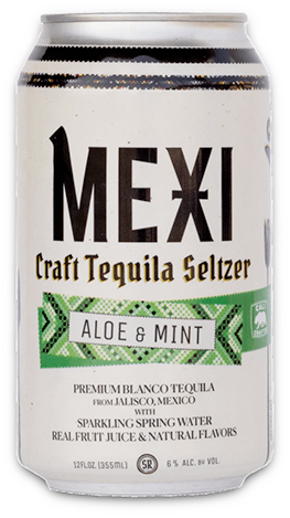 Mexi Seltzer Aloe and Mint