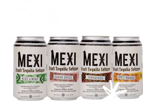 Cans of Mexi Seltzer Spirit of Mexico Collection