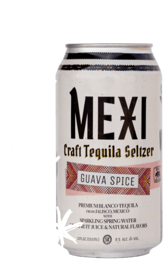 Can of Guava Spice Mexi Seltzer