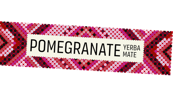 Pomegranate Yerba Mate 12 oz. Case (6 x 4-Packs)